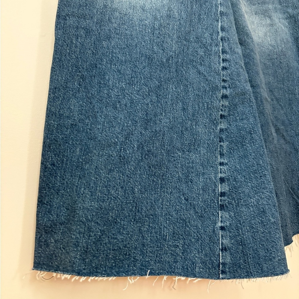 NWOT Reformation Tazz Slit Maxi Denim Skirt Size 29 Women’s - Picture 16 of 16